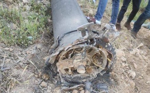 Падение обломков ракеты зафирсировано в Хевроне