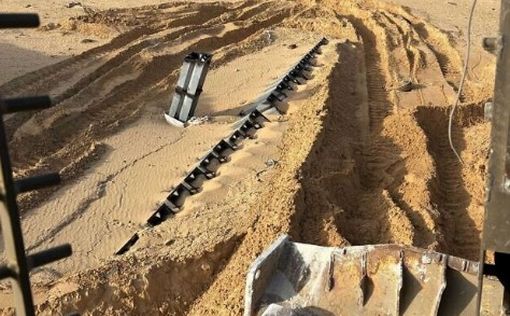 ЦАХАЛ обнаружил в Рафиахе реактивную систему залпового огня с 25 стволами