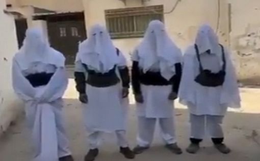 Шахиды в балахонах смертников угрожают Палестинской автономии в Дженине